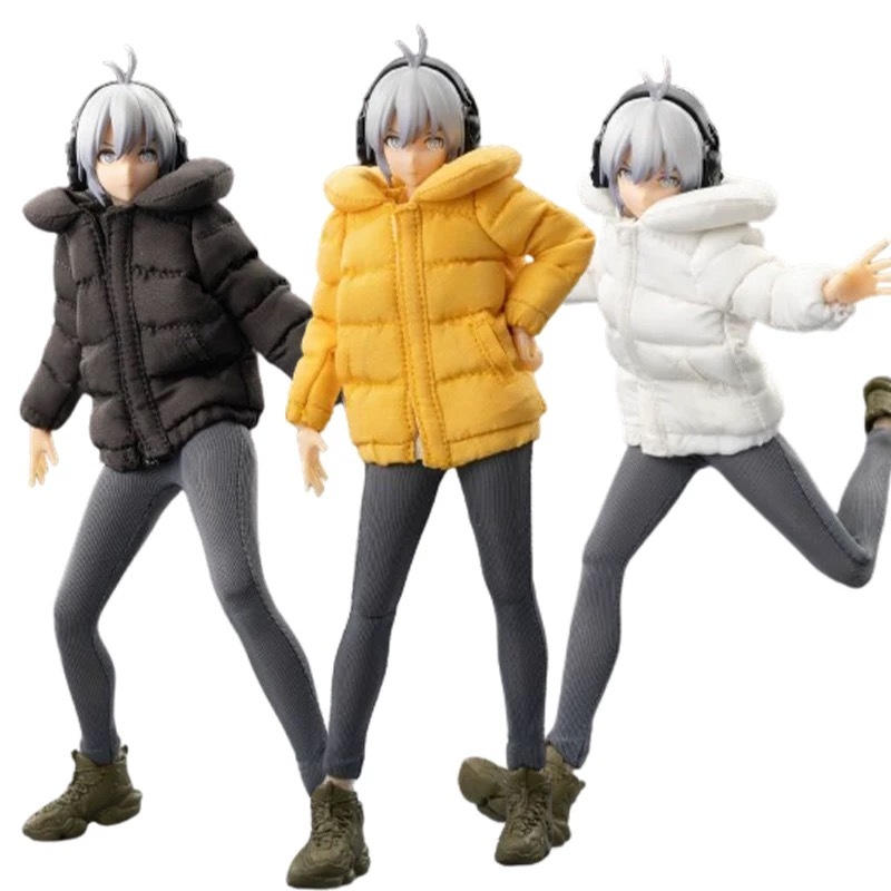 HASUKI Doll Clothes - WINTER Jacket and pants - Figma 1/12