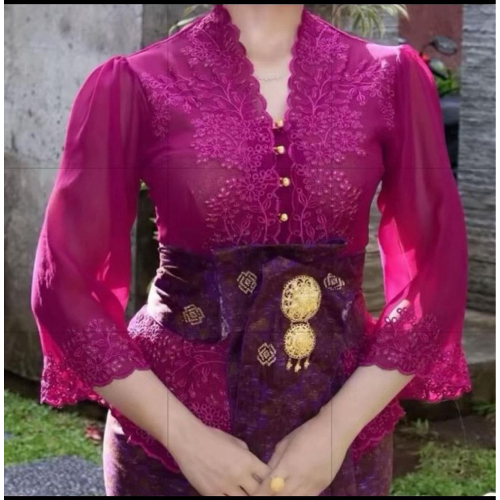 KEBAYA JADI BORDIR KANCING MUTIARA