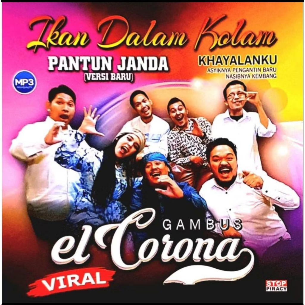 KASET CD MP3 MUSIK LAGU EL CORONA - MP3 MUSIK LAGU POP MELAYU - CD MP3 LAGU GAMBUS EL CORONA