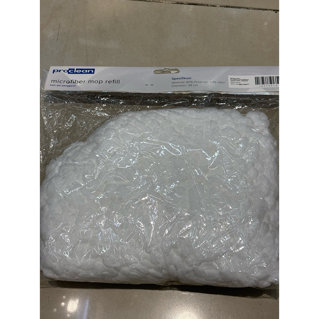 Refill Spin Mop Proclean isi ulang kain Pel