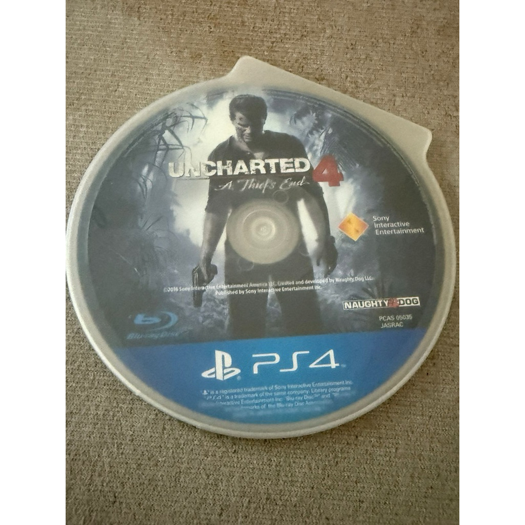 Unchartered 4 PS4 Second