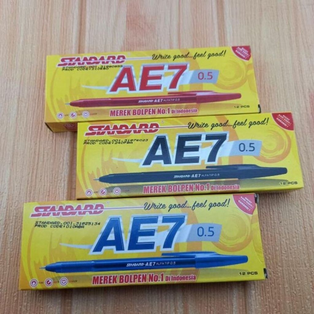 

Pulpen Standard AE7 / 1 LUSIN (12 pcs) 0,5 mm / COD