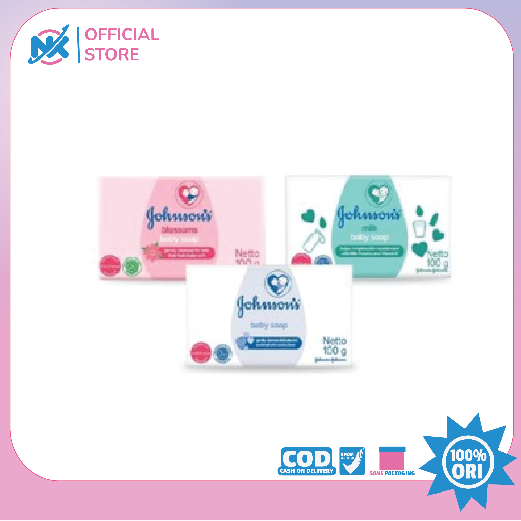 JOHNSON"S BABY SOAP - Sabun Bayi Batang