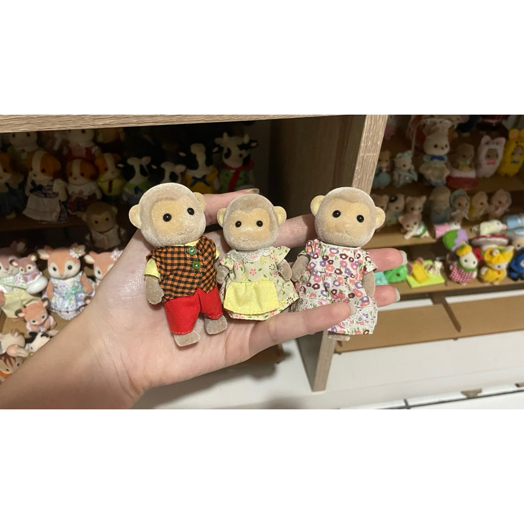 monkey family sylvanian 2011