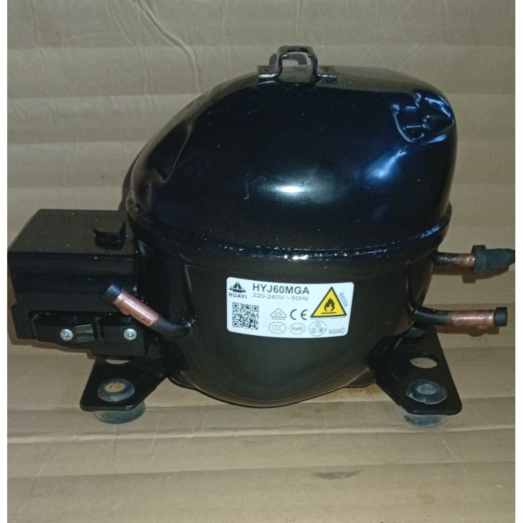 Kompresor Kulkas HUAYI 1/6  2 Pintu – Second