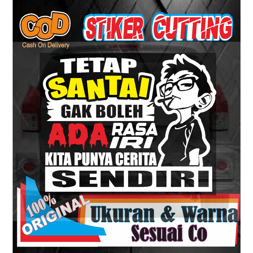 Stiker cutting Kaca Truk Mobil Canter Pick up L300 Body Depan Samping Belakang