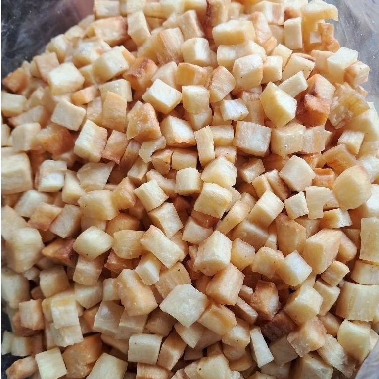 

tela balok singkong gurih 500gr 250gr singkong dadu