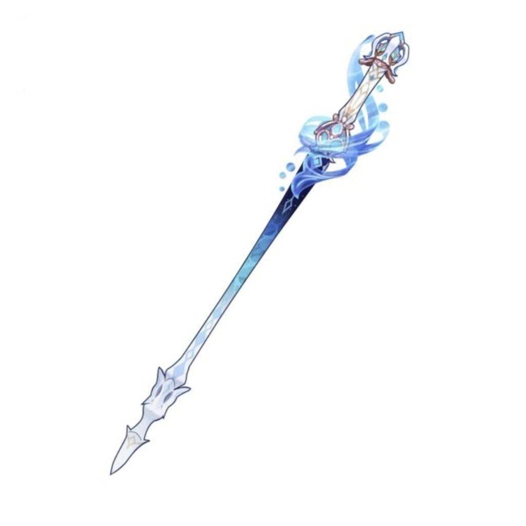 WEAPON FURINA COSPLAY GENSHIN IMPACT - FURINA SWORD STAFF TONGKAT COSPLAY FURINA
