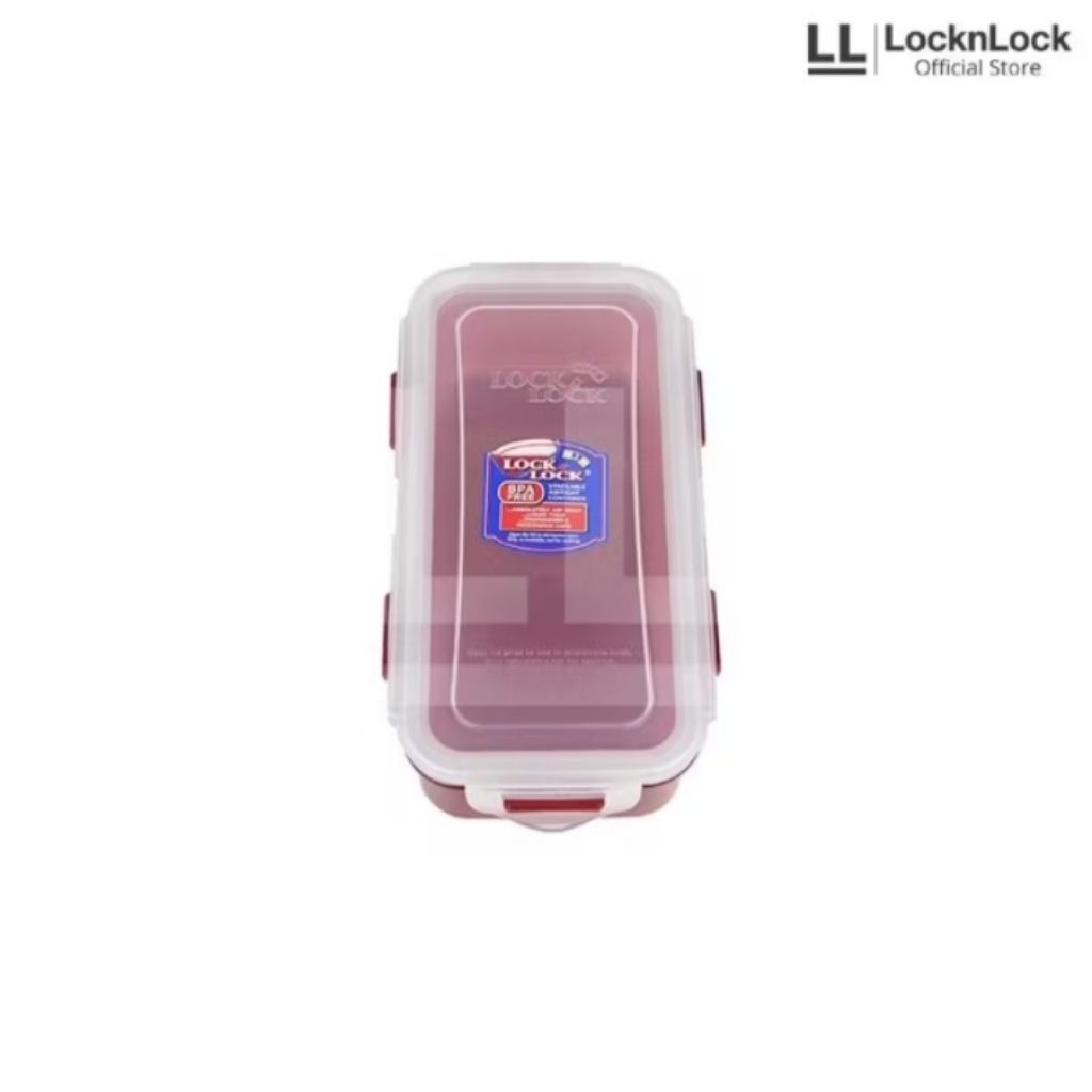 Lock n Lock Kotak Makan Rectangular 470ML tanpa sekat