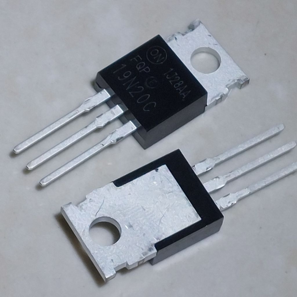 2 Buah 2Pcs FQP 19N20C To-220 FQP19N20C FQP19N20 Mosfet N-Channel 19A 200V MOS Fet Transistor 19N20