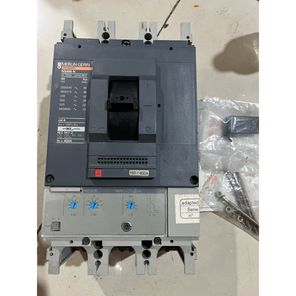 mccb merlin gerin NS400N 400A