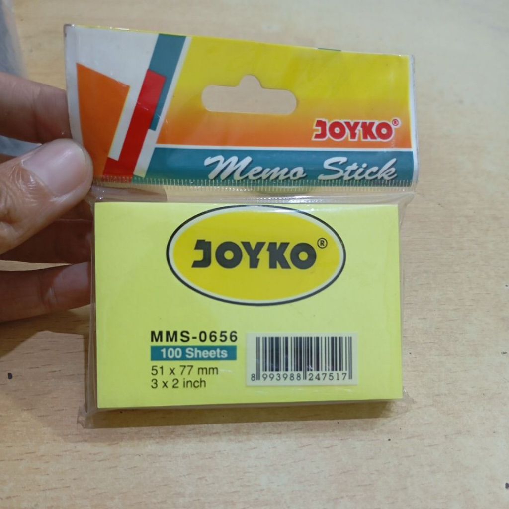 

MEMO STICK JOYKO 100 SHEETS MMS-0656