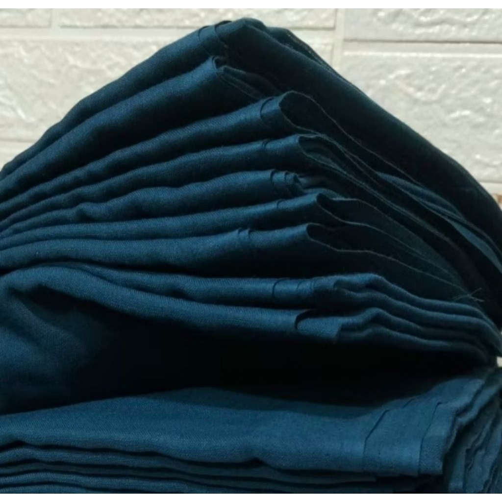 Jilbab Segiempat Paris Jadul |Paris Emerald Blue|Emerald Green