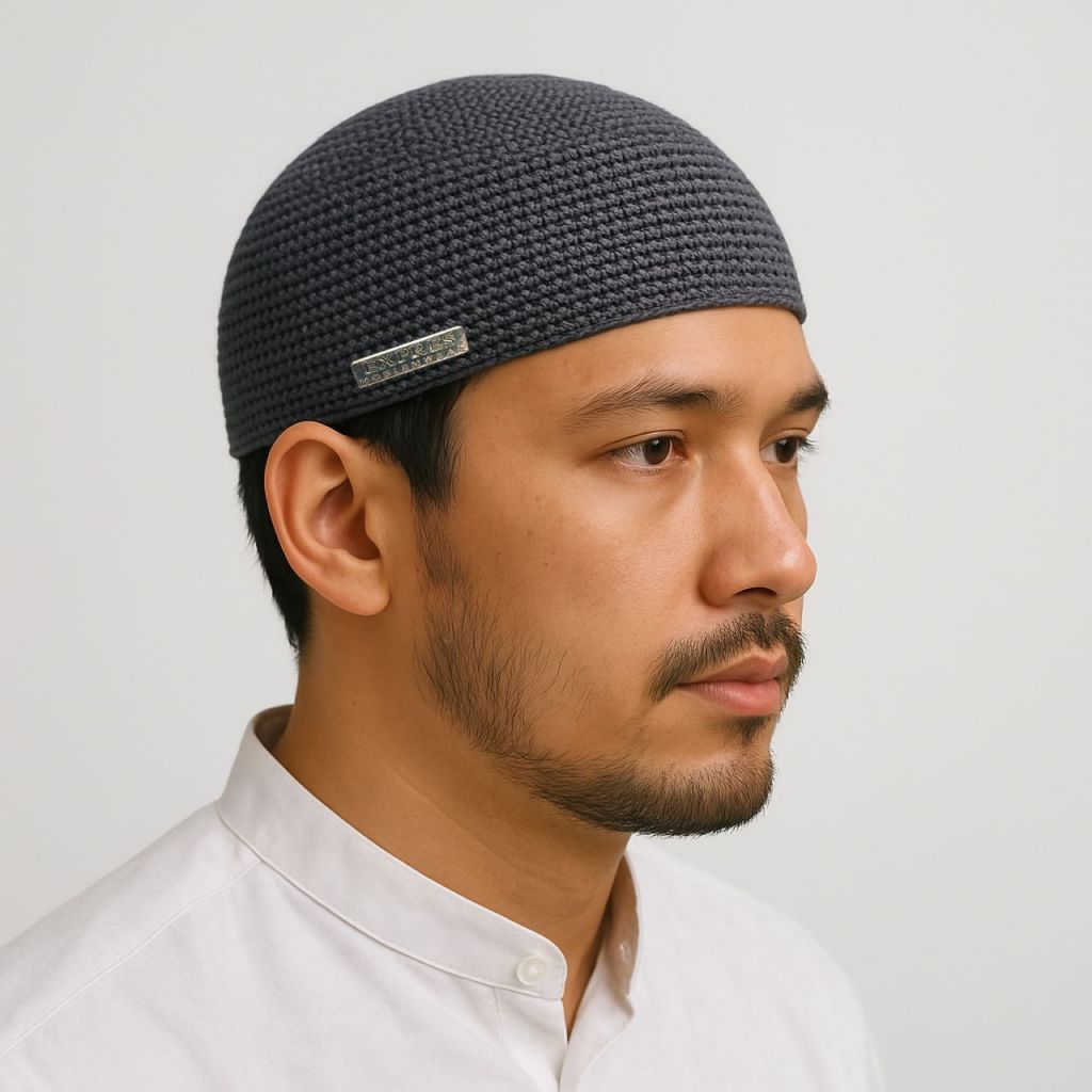 Peci Rajut Yaman - Peci Rajut Yaman Motif Aceh - Peci Rajut Katun - Rajut Aceh