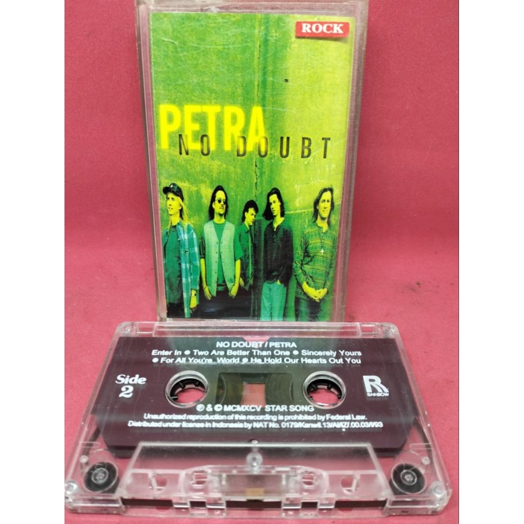 Kaset pita PETRA album NO DOUBT
