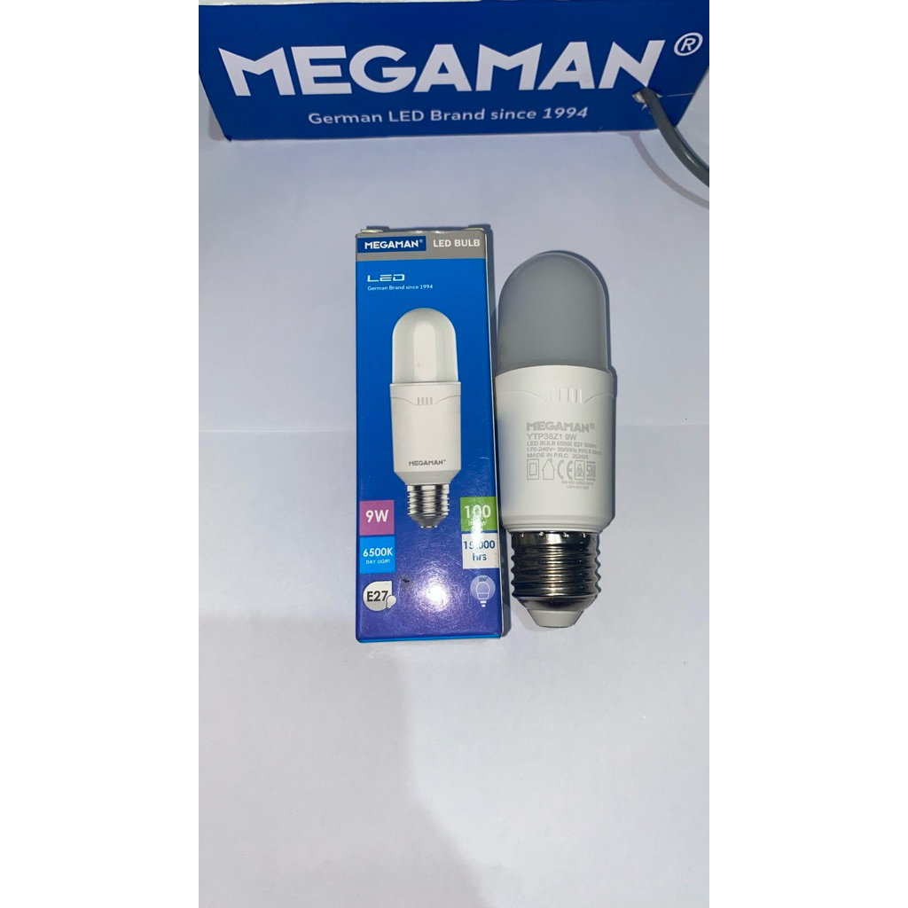 Lampu megaman 9watt