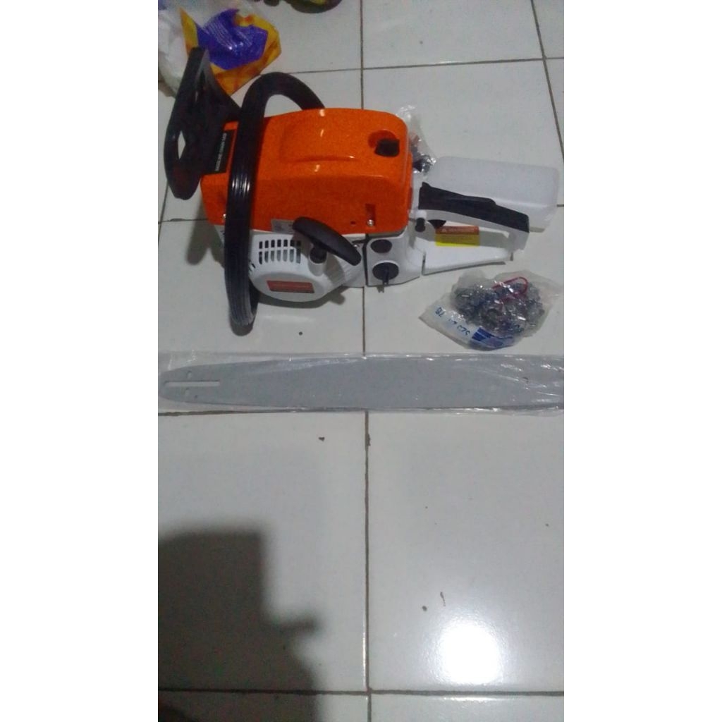 CHAINSAW MINI REAIM 5200 LENGKAP Bar Dan Rantai dengan Aksesoris Lengkap