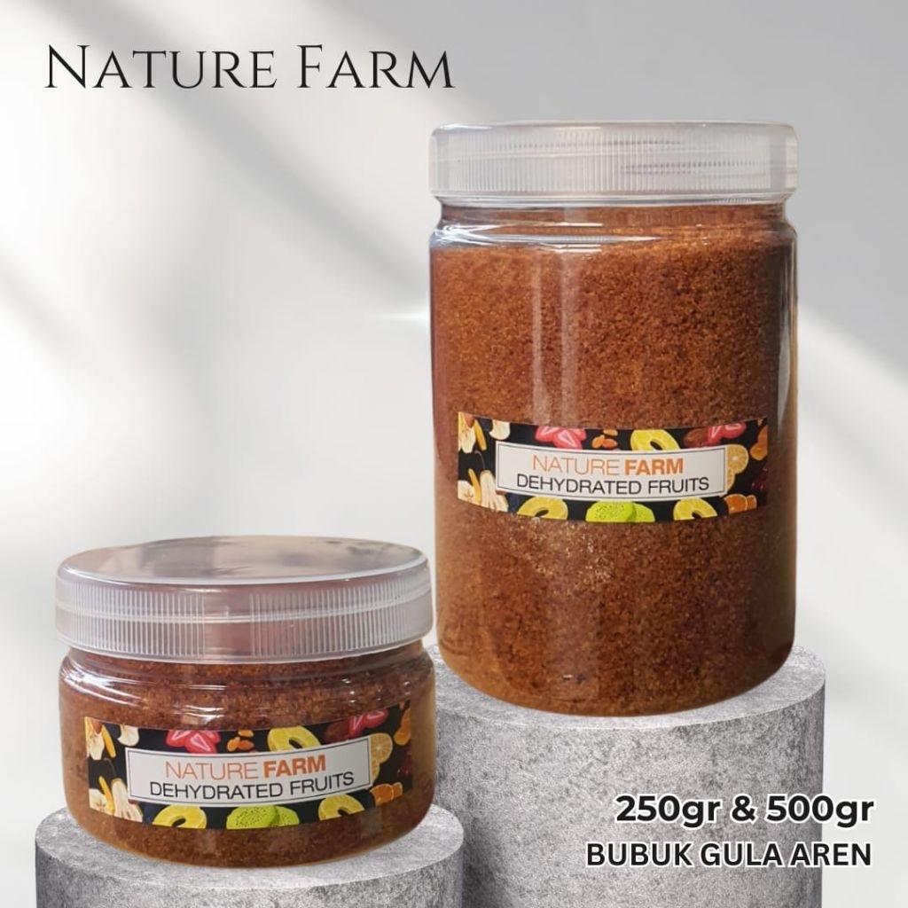 

NATURE FARM PREMIUM PALM SUGAR POWDER / GULA AREN BUBUK ORGANIK