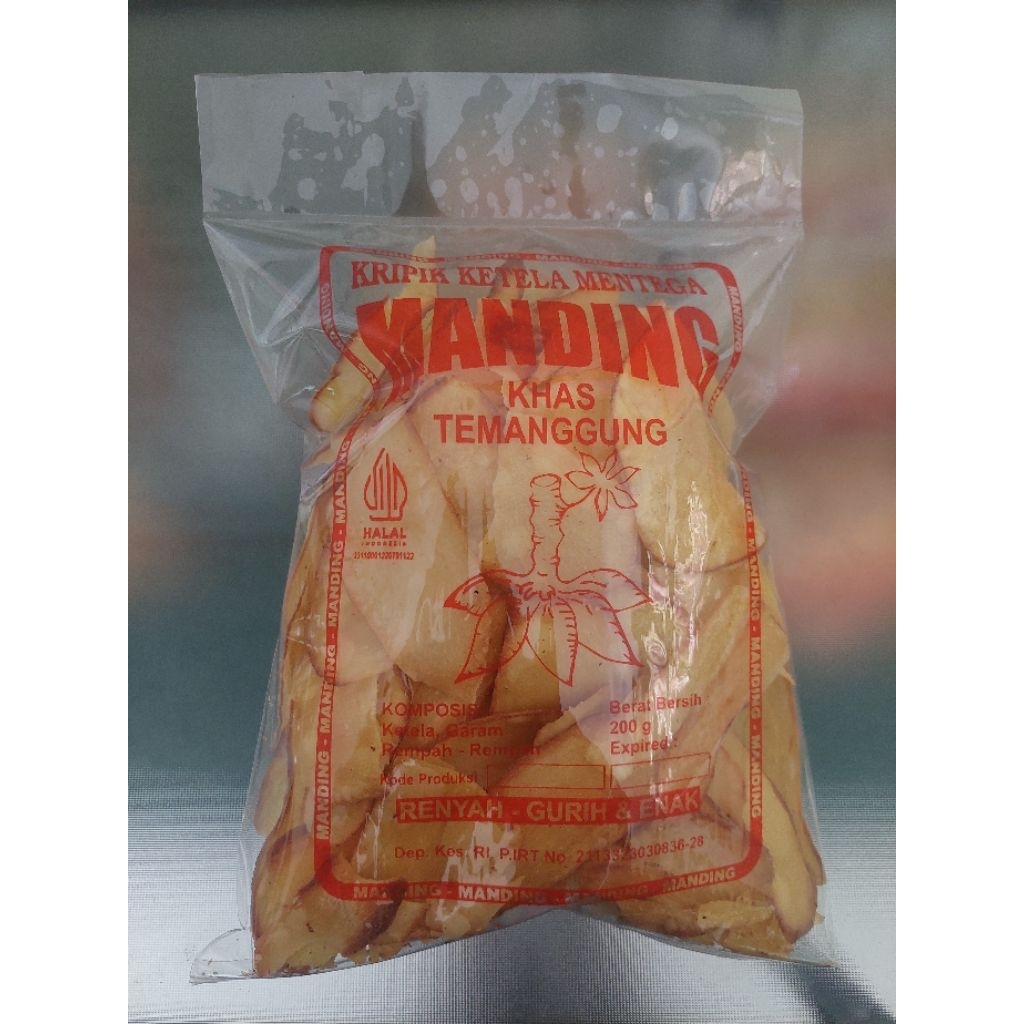 

Keripik Ketela Mentega Manding