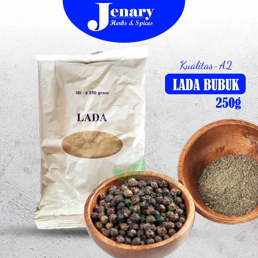 

Lada Bubuk Termurah Kualitas Grade A2 250gram - Merica Bubuk
