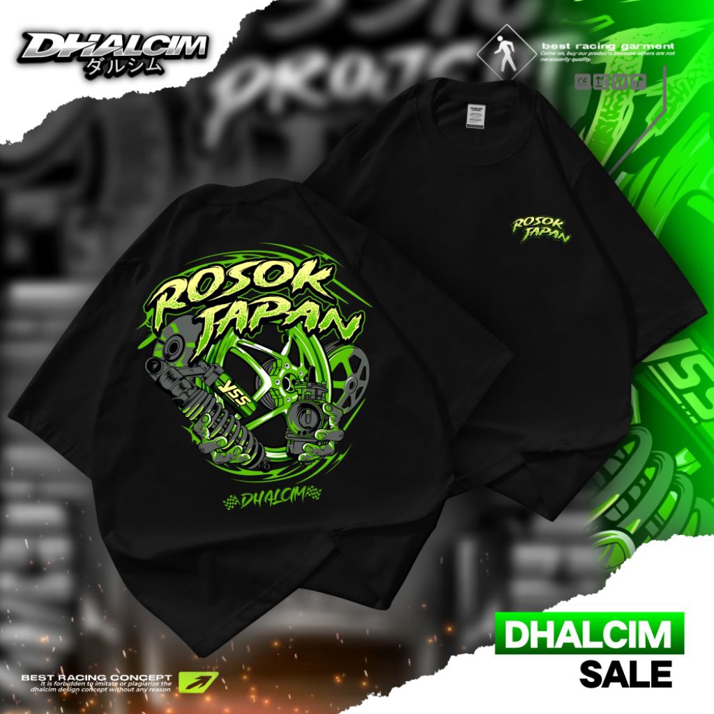 ( KAOS DISTRO ROSOK JAPAN FUL COTTON 24S ) KAOS DISTRO ROSOK JAPAN, KAOS RACING ROSOK JAPAN, KAOS RO