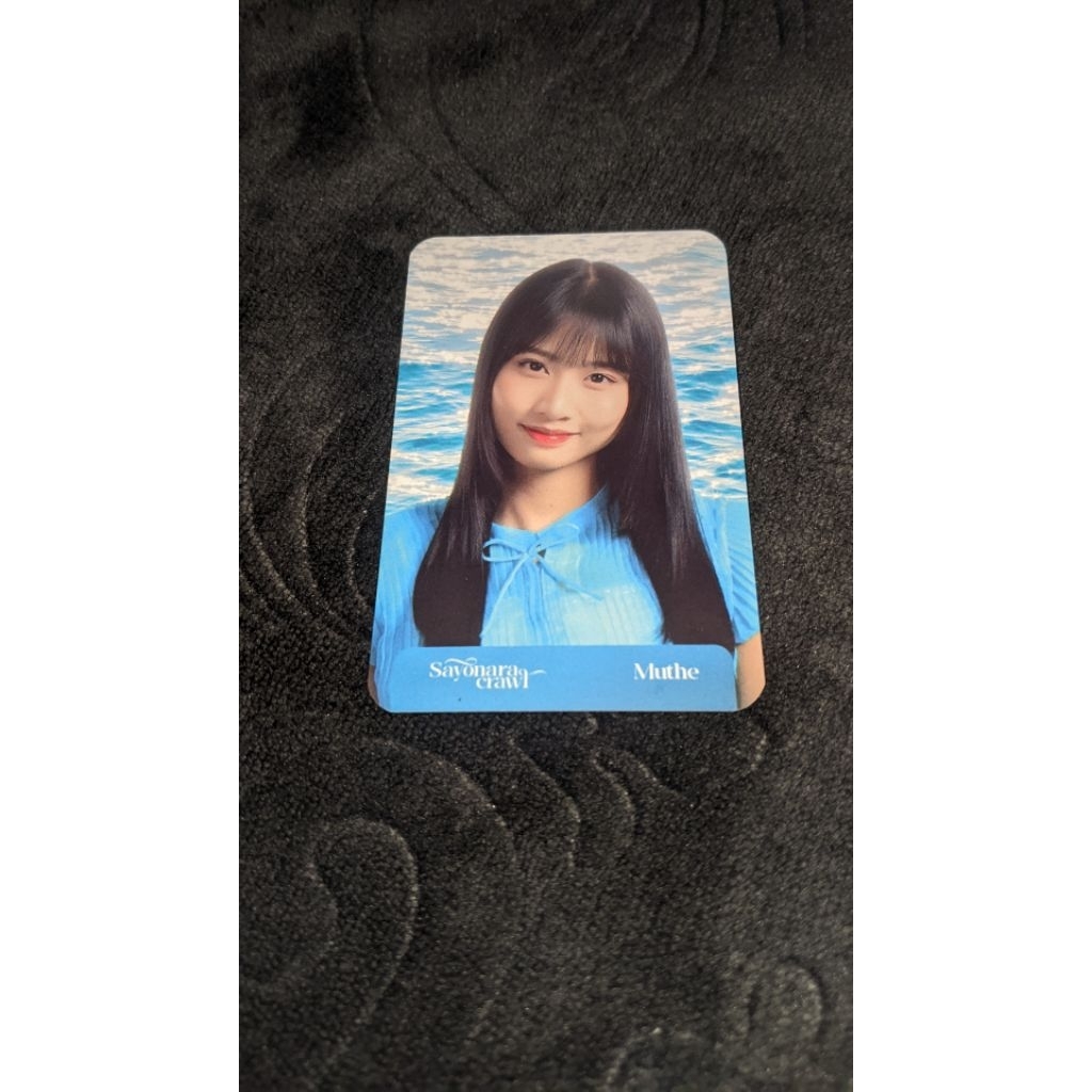 PHOTOCARD MUTHE SAYONARA CRAWL