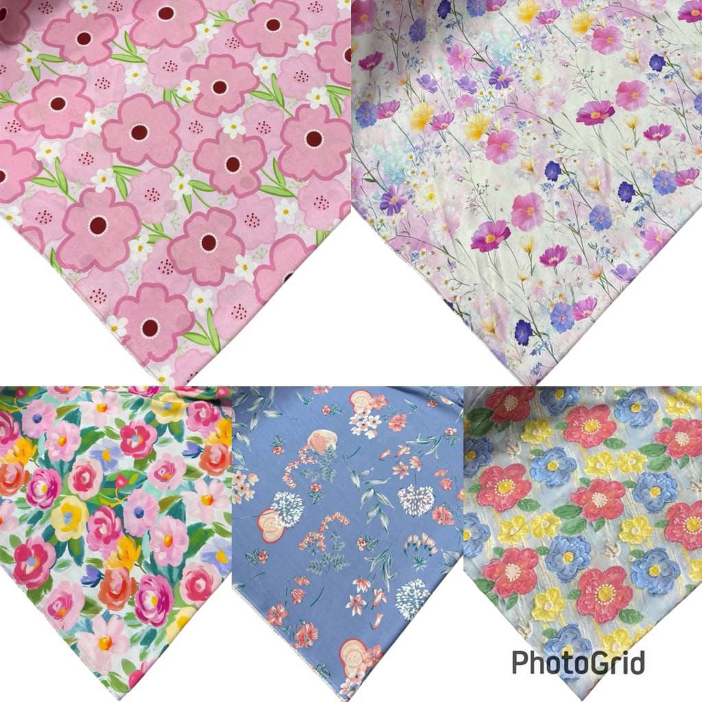 Rayon Premium Rayon Premium Motif Rayon Viscose Rayon Viscose Premium Bahan Daster Bahan Mukena Baha