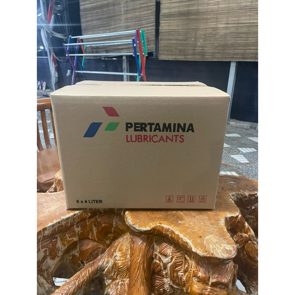 

Kardus 40 cm x 34 cm x 30 cm (900) Bekas Pertamina Lubricant Double Wall (Kardus Bekas Rasa Baru)