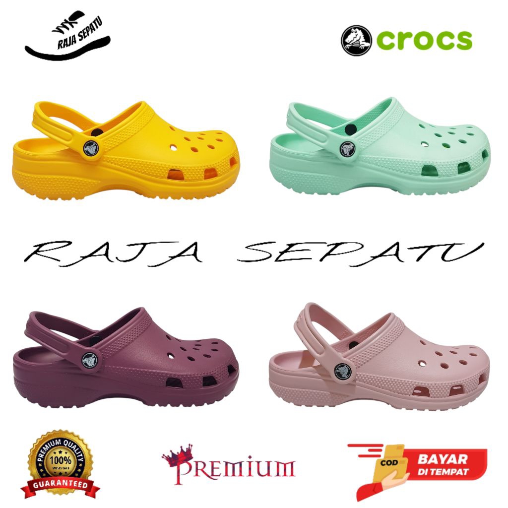 SANDAL CROCS CLASSIC CLOG/SANDAL CLASSIC CLOG/SANDAL CLASSIC/SANDAL CROCS/SANDAL CROCS WANITA