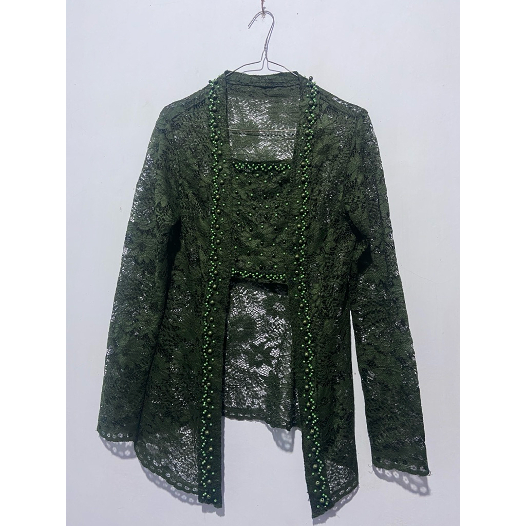 Kebaya Wanita | Kebaya Hijau Wanita | Kebaya Kutu Baru | Kebaya Tradisional | Kebaya Kondangan| Keba