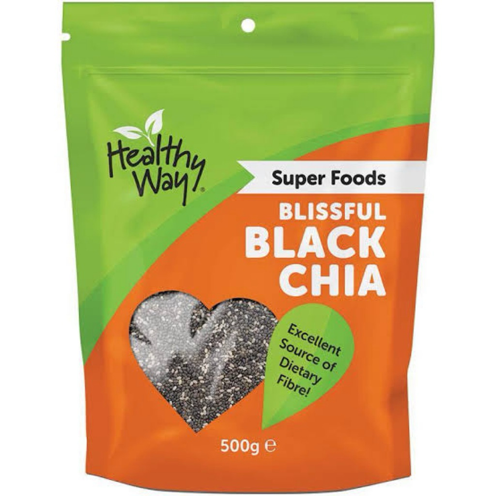 

Healthy Way Chia Seed 100% Black Chiaseed Australia ORIGINAL