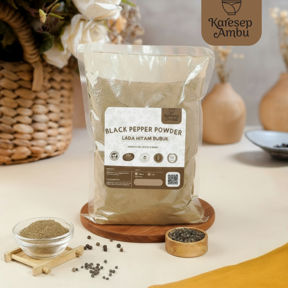 

Lada Hitam Bubuk 1 kg / Black Pepper Powder Premium
