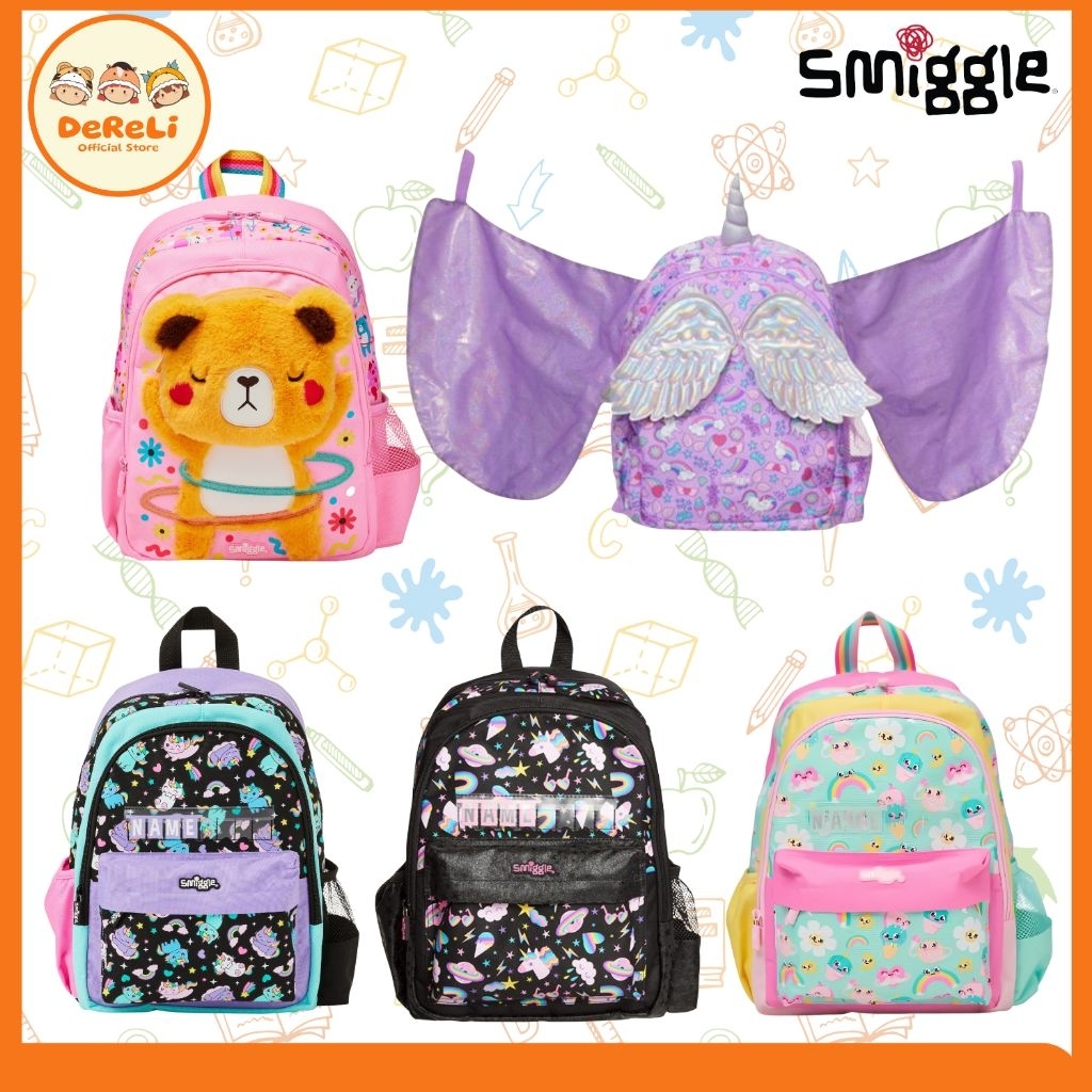 (Junior Girls) Dereli Official Store - SMGL - SMIG - SGLE - SMIGGX - SMUG - Tas Ransel Bag Backpack 