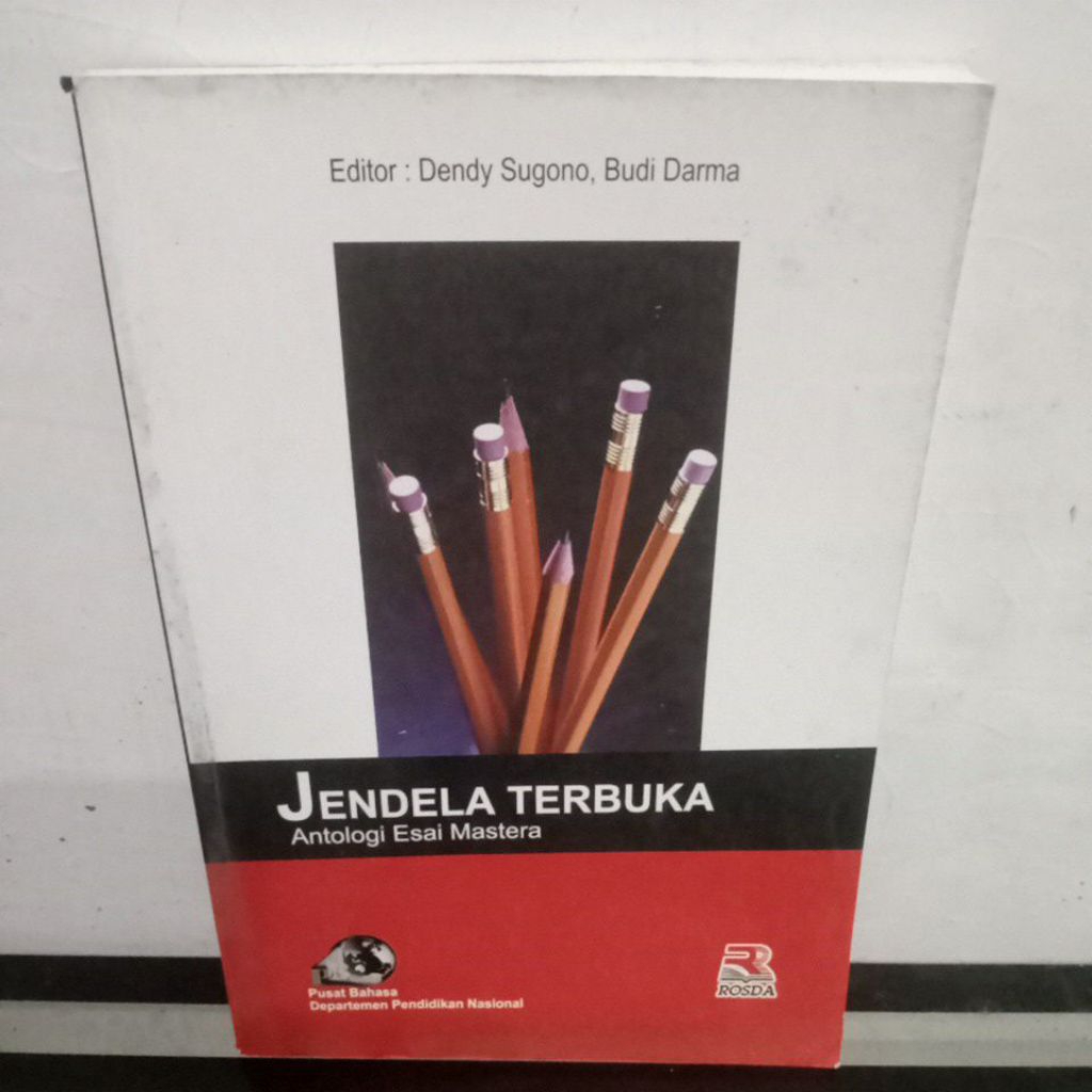 BUKU JENDELA TERBUKA antologi esai mastera