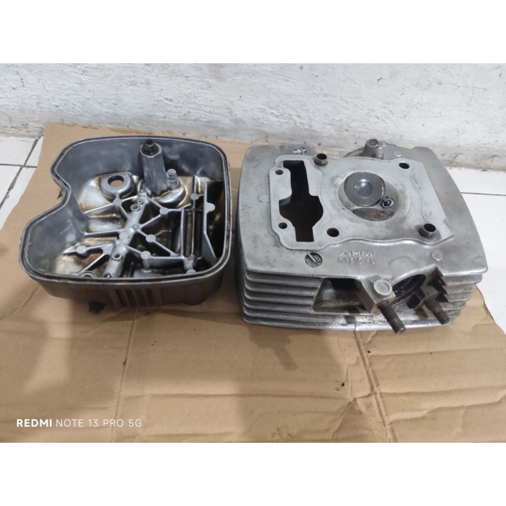 blok head block cylinder kop honda mega pro mono mp mono karbu
