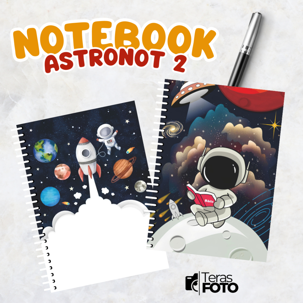 

Notebook Ukuran A5 Spiral Astronot 2