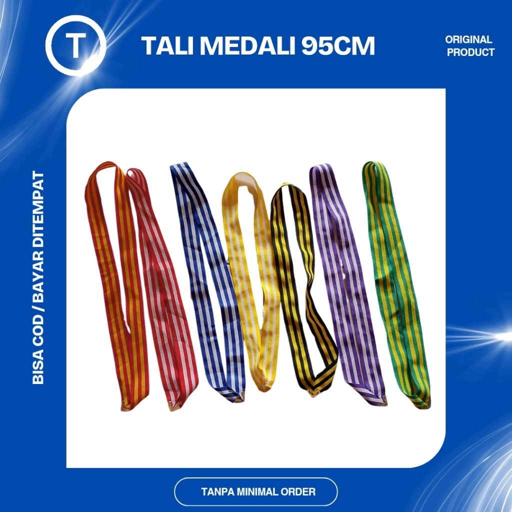 

tali medali ready siap pakai - tali mendali costum