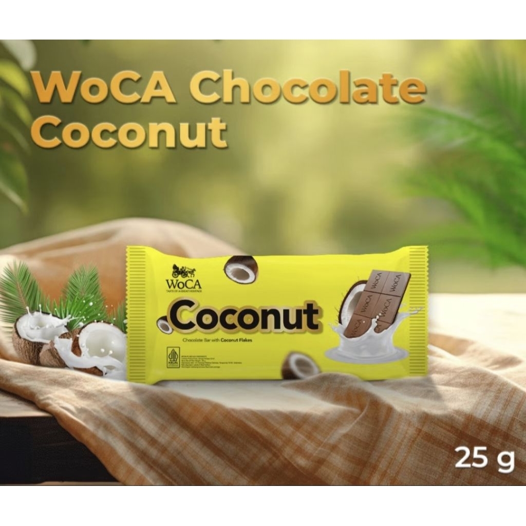 

WOCA Chocolate Coconut 25 gram