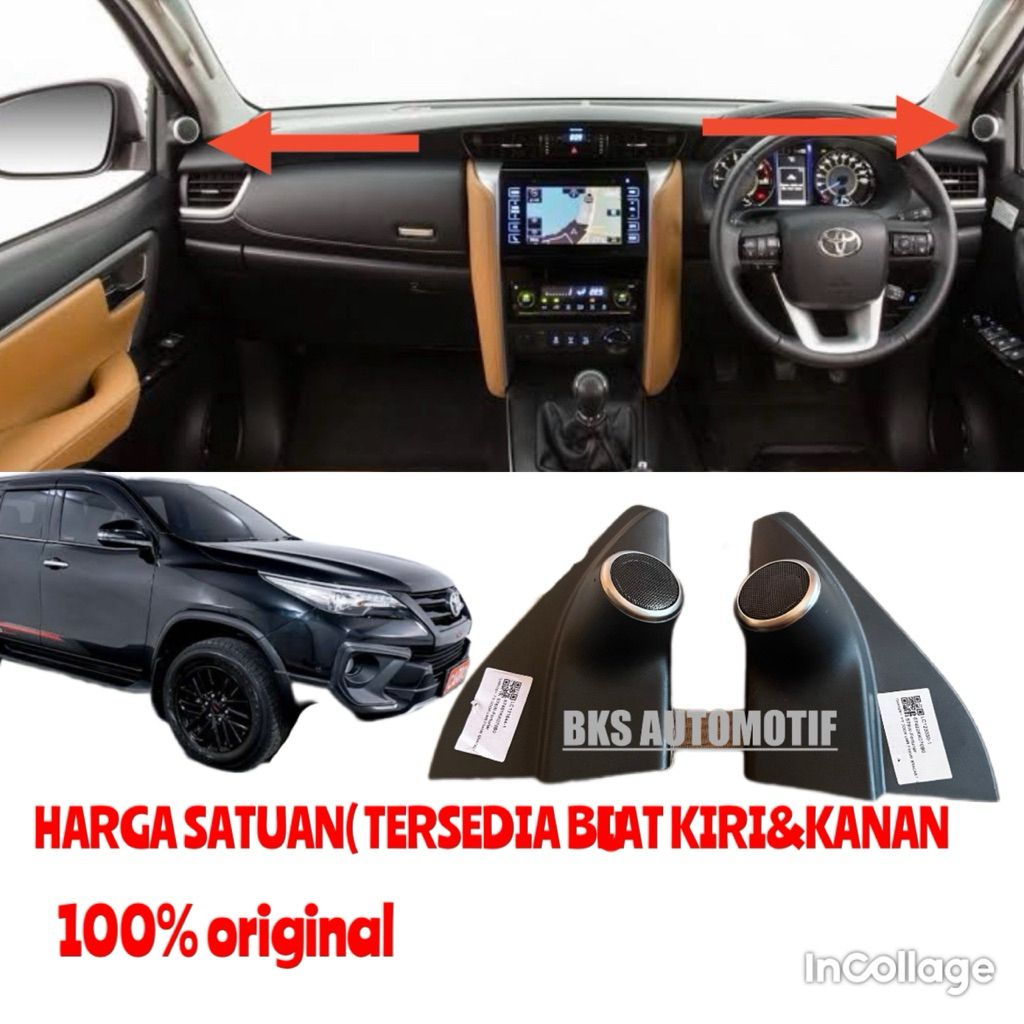 COVER TWETER FORTUNER VRZ 2016-2023