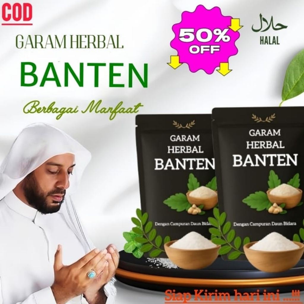 

Garam Banten 500gr herbal alami untuk terapi kesehatan