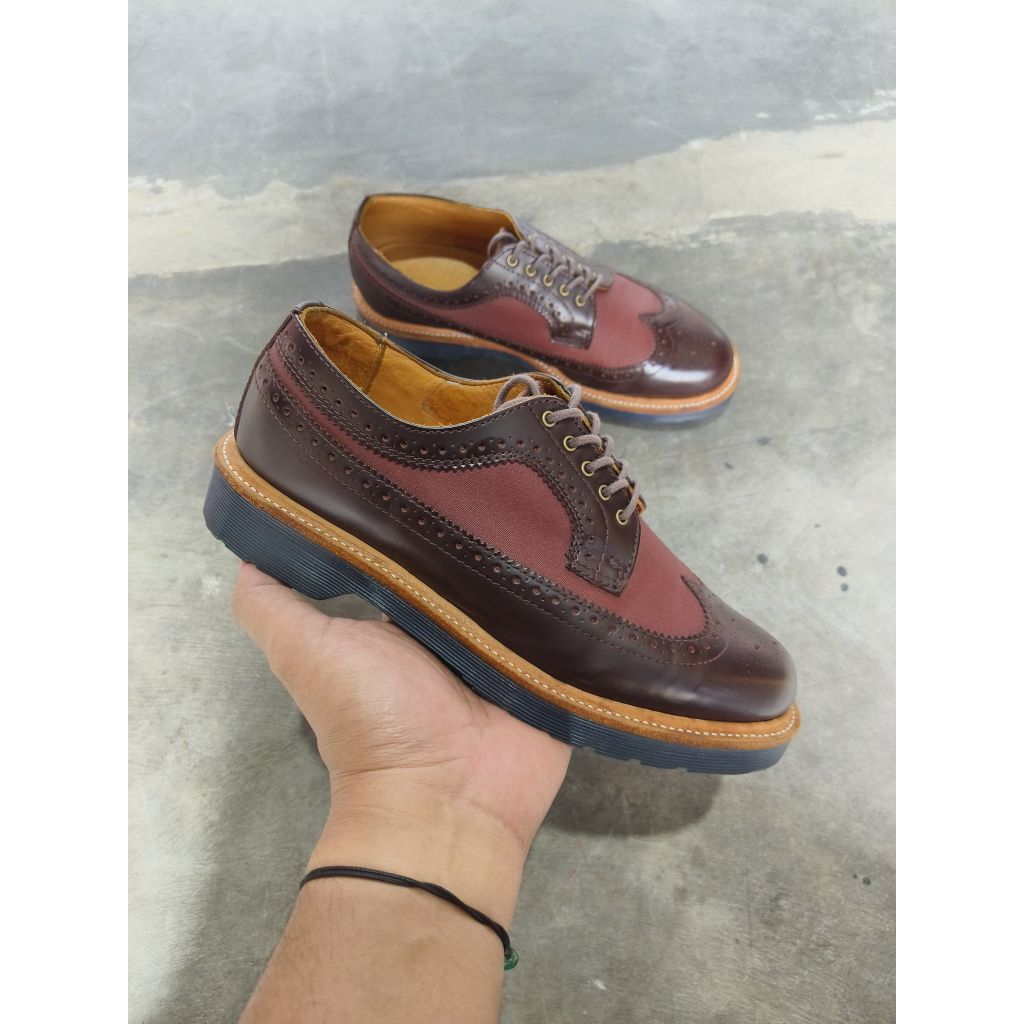 Dr Martens Alfred Waxed Oxblood Original Size 41