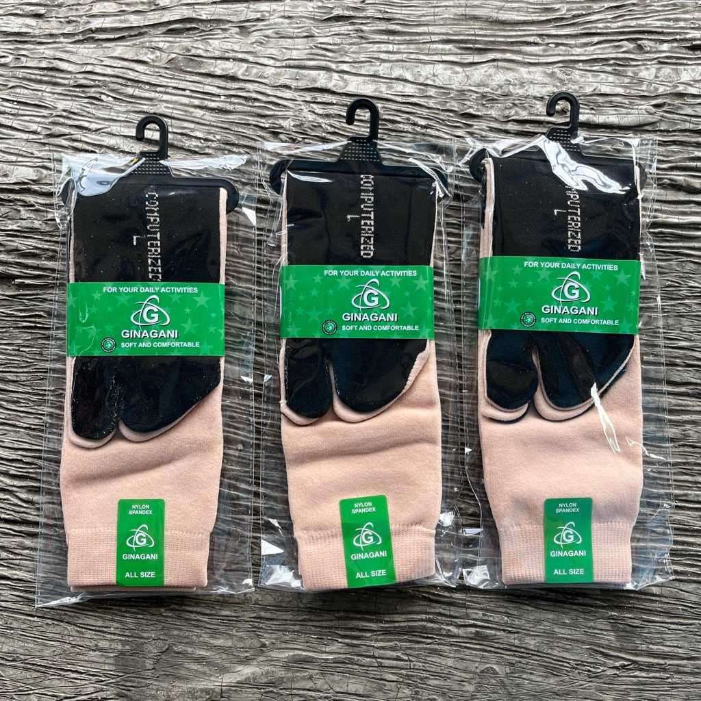 Kaos Kaki Jempol Premium warna Natural ( Size L ) / Kaos Kaki Jempol Warna Kulit / Kaos Kaki Jempol 