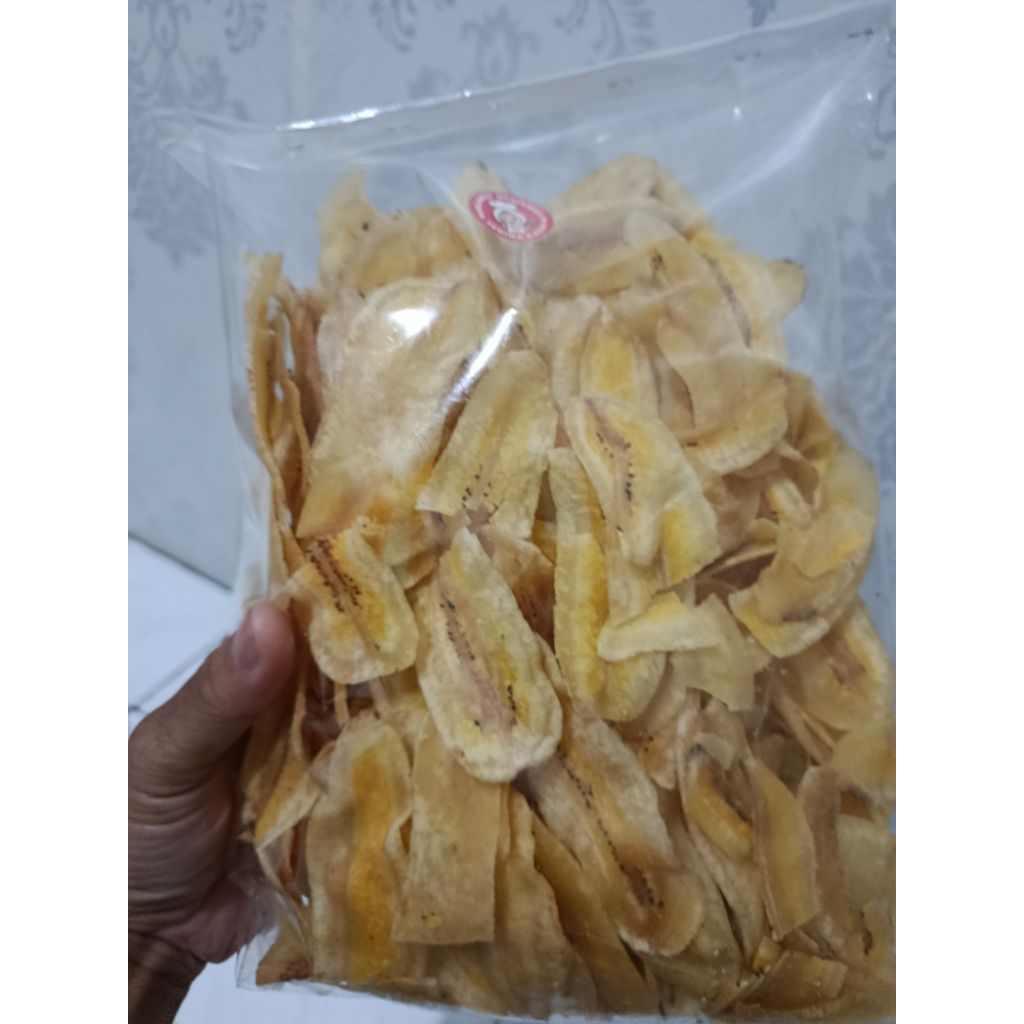 

kripik pisang asin gurih