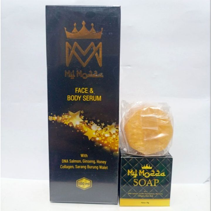 VIRAL MY MOZZA - MY MOZZA SOAP - MY MOZZA FACE AND BODY SERUM ORIGINAL