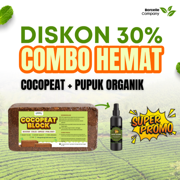 1KG COCOPEAT MEDIA TANAM COCOPEAT BLOCK BLOK KARUNG KOKOPIT MEDIA TANAM HIDROPONIK