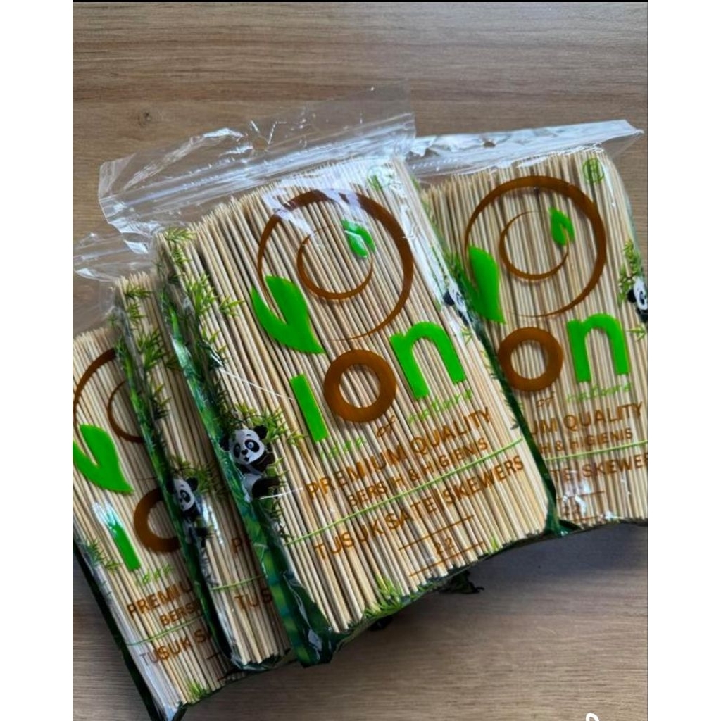 Tusuk Sate Bambu 20 Cm 500 gram /Tusuk Sosis /Tusuk Serbaguna