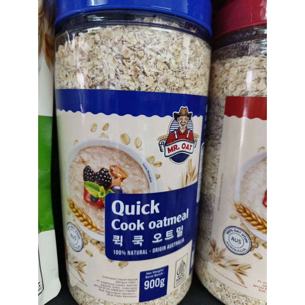 

Mr Oat Quick Cook Meal Toples 900gr