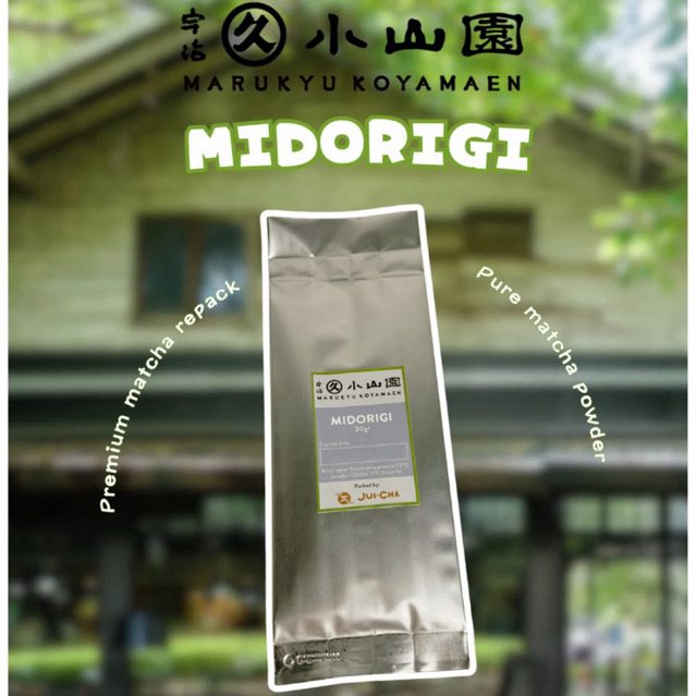 

Marukyu Midorigi Matcha Japan Repack Bag 30gr