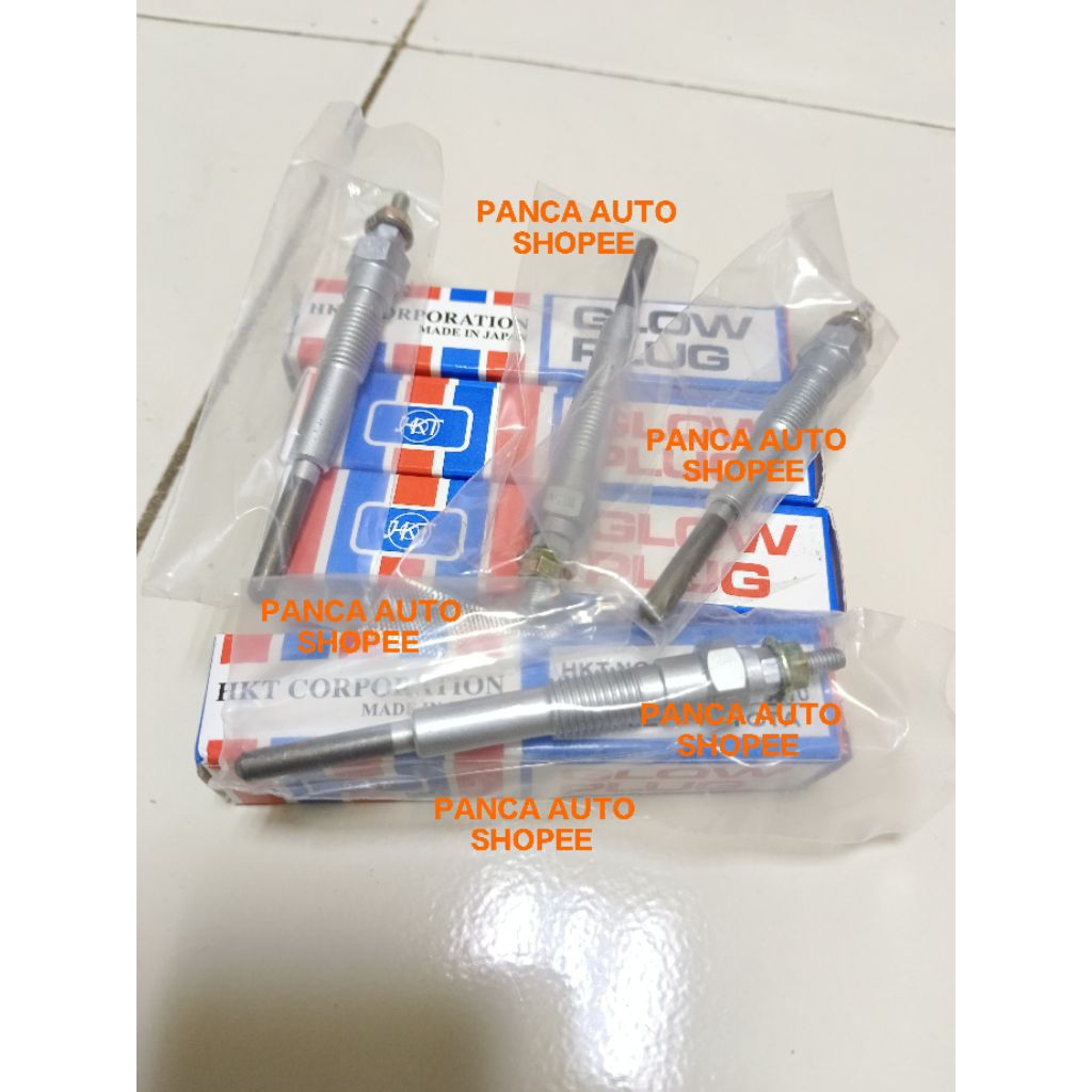 Pemanas busi hkt glow plug 10.5v daihatsu Delta V83 ori