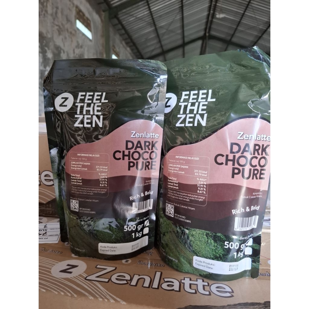 

ZENLATTE DARK CHOCO PURE 500GR